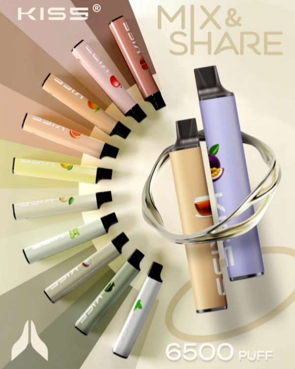 Kiss6500口一次性拋棄式電子煙 凱